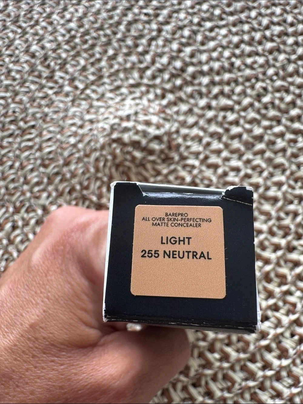 bareMinerals BAREPRO Matte Concealer in Black Packaging